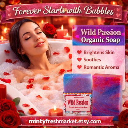 Wild Passion Sensual Exotic Organic Soap