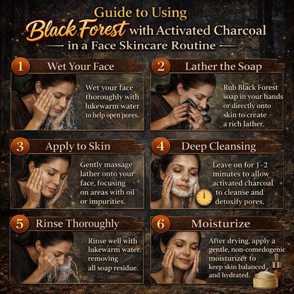 Black Forest Activated Charcoal Organic Soap